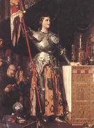 Jean Auguste Dominique Ingres Joan of Arc at the Coronation of Charles VII in Reims Cathedral (mk45) oil painting picture wholesale